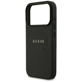 Guess iPhone 17 Pro/iPhone 18 Pro Kuori Grained Musta