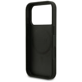 Guess iPhone 17 Pro/iPhone 18 Pro Kuori Grained Musta