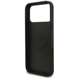 Guess iPhone 17 Pro Max/iPhone 18 Pro Max Kuori Grained Musta