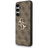 Guess Samsung Galaxy S25 FE Kuoret 4G Metal Logo Ruskea