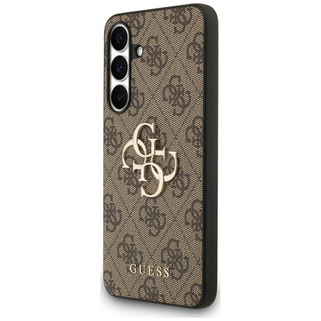 Guess Samsung Galaxy S25 FE Kuoret 4G Metal Logo Ruskea