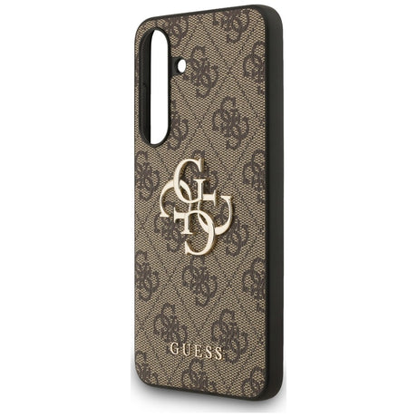 Guess Samsung Galaxy S25 FE Kuoret 4G Metal Logo Ruskea