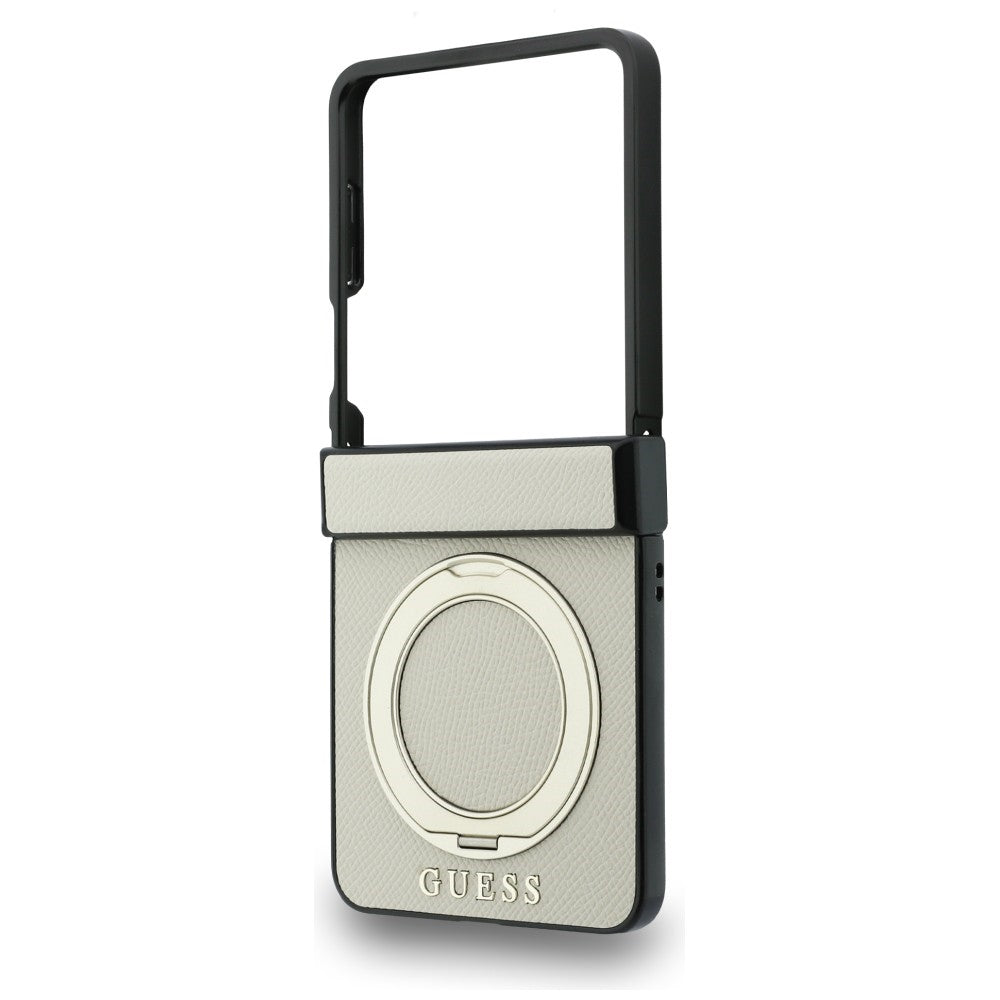 Guess Samsung Galaxy Z Flip 8 Kuori Ring Stand MagSafe Kulta