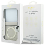 Guess Samsung Galaxy Z Flip 8 Kuori Ring Stand MagSafe Kulta