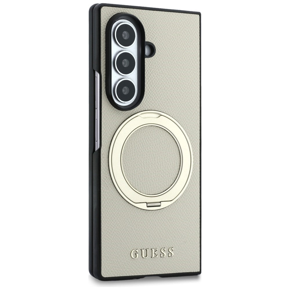 Guess Samsung Galaxy Z Fold 8 Ultra Kuori Ring Stand MagSafe Kulta
