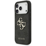 Guess iPhone 17 Pro/iPhone 18 Pro Kuori 4G Big Logo Musta