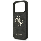 Guess iPhone 17 Pro/iPhone 18 Pro Kuori 4G Big Logo Musta