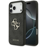 Guess iPhone 17 Pro Max/iPhone 18 Pro Max Kuori 4G Big Logo Musta