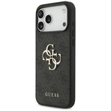 Guess iPhone 17 Pro Max/iPhone 18 Pro Max Kuori 4G Big Logo Musta