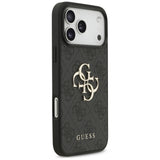 Guess iPhone 17 Pro Max/iPhone 18 Pro Max Kuori 4G Big Logo Musta