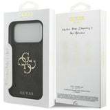 Guess iPhone 17 Pro Max/iPhone 18 Pro Max Kuori 4G Big Logo Musta