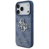 Guess iPhone 17 Pro/iPhone 18 Pro Kuori 4G Big Logo Sininen