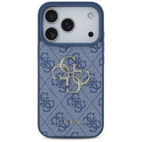 Guess iPhone 17 Pro/iPhone 18 Pro Kuori 4G Big Logo Sininen