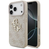 Guess iPhone 17 Pro/iPhone 18 Pro Kuori 4G Big Logo Vaaleanpunainen