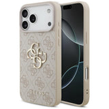 Guess iPhone 17 Pro Max/iPhone 18 Pro Max Kuori 4G Big Logo Vaaleanpunainen