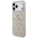 Guess iPhone 17 Pro Max/iPhone 18 Pro Max Kuori 4G Big Logo Vaaleanpunainen