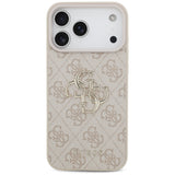 Guess iPhone 17 Pro Max/iPhone 18 Pro Max Kuori 4G Big Logo Vaaleanpunainen