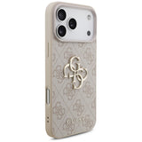 Guess iPhone 17 Pro Max/iPhone 18 Pro Max Kuori 4G Big Logo Vaaleanpunainen