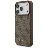 Guess iPhone 17 Pro/iPhone 18 Pro Kuori 4G Classic Ruskea