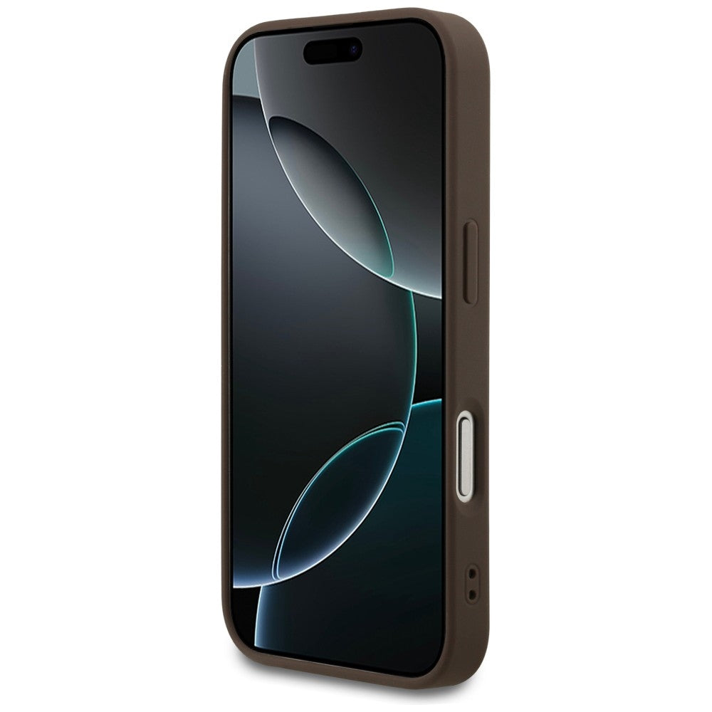 Guess iPhone 17 Pro/iPhone 18 Pro Kuori 4G Classic Ruskea