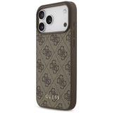 Guess iPhone 17 Pro Max/iPhone 18 Pro Max Kuori 4G Classic Ruskea