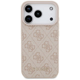 Guess iPhone 17 Pro/iPhone 18 Pro Kuori 4G Classic Vaaleanpunainen