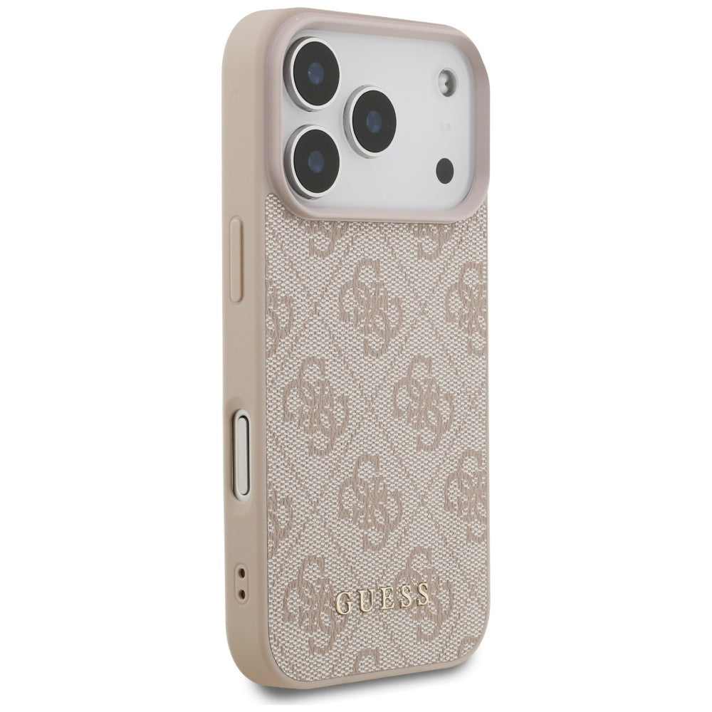 Guess iPhone 17 Pro/iPhone 18 Pro Kuori 4G Classic Vaaleanpunainen