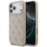 Guess iPhone 17 Pro Max/iPhone 18 Pro Max Kuori 4G Classic Vaaleanpunainen