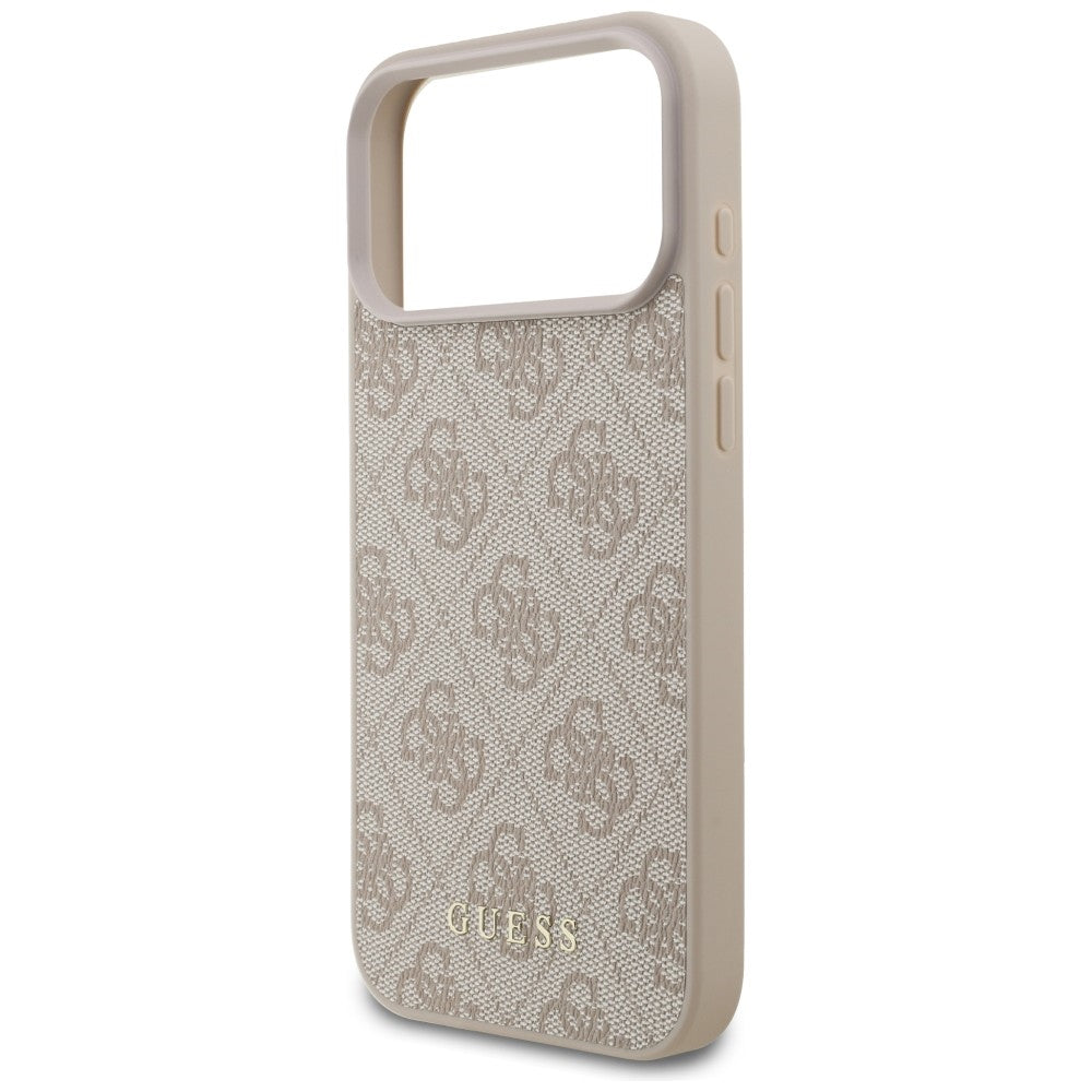 Guess iPhone 17 Pro Max/iPhone 18 Pro Max Kuori 4G Classic Vaaleanpunainen