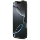 Guess iPhone 17 Pro/iPhone 18 Pro Kuori Fixed Glitter Musta