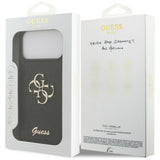 Guess iPhone 17 Pro Max/iPhone 18 Pro Max Kuori Fixed Glitter Musta