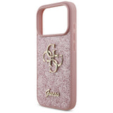 Guess iPhone 17 Pro/iPhone 18 Pro Kuori Fixed Glitter Vaaleanpunainen