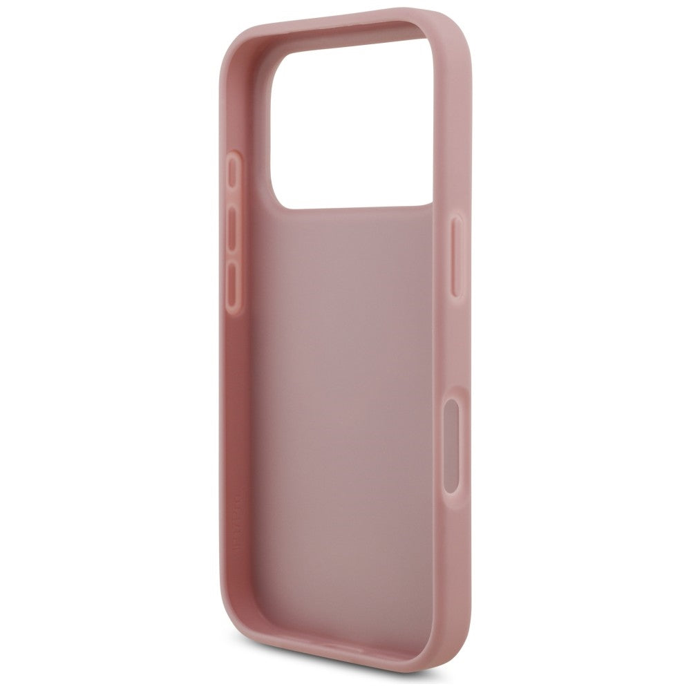 Guess iPhone 17 Pro/iPhone 18 Pro Kuori Fixed Glitter Vaaleanpunainen