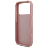 Guess iPhone 17 Pro/iPhone 18 Pro Kuori Fixed Glitter Vaaleanpunainen