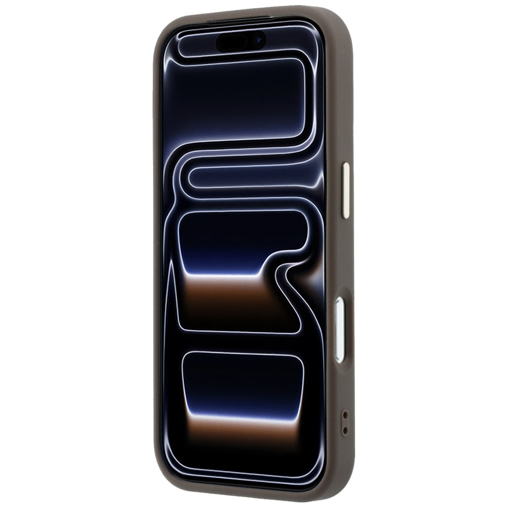 Guess iPhone 17 Pro Max/iPhone 18 Pro Max Kuori 4G strassilogo Ruskea