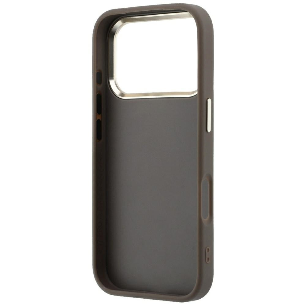 Guess iPhone 17 Pro Max/iPhone 18 Pro Max Kuori 4G strassilogo Ruskea