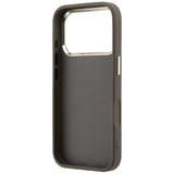 Guess iPhone 17 Pro Max/iPhone 18 Pro Max Kuori 4G strassilogo Ruskea