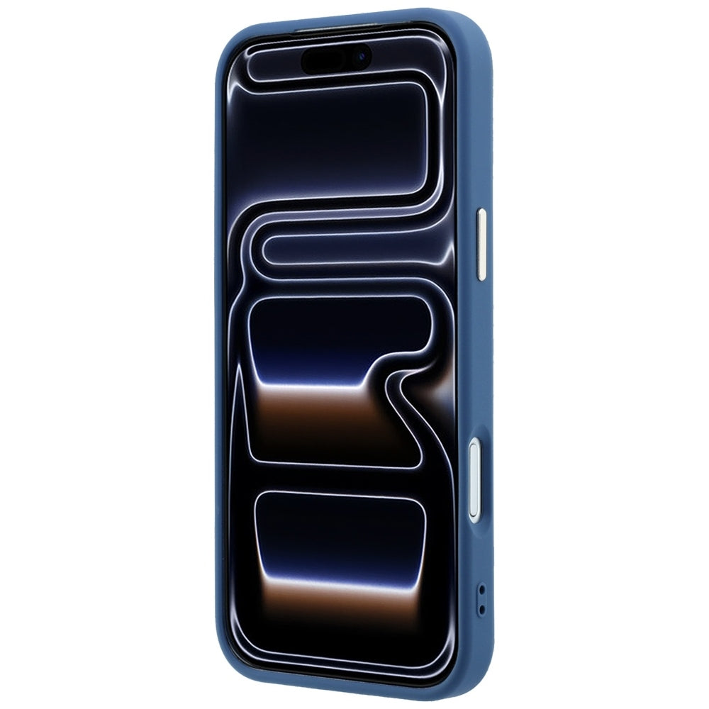 Guess iPhone 17 Pro Max/iPhone 18 Pro Max Kuori 4G strassilogo Sininen