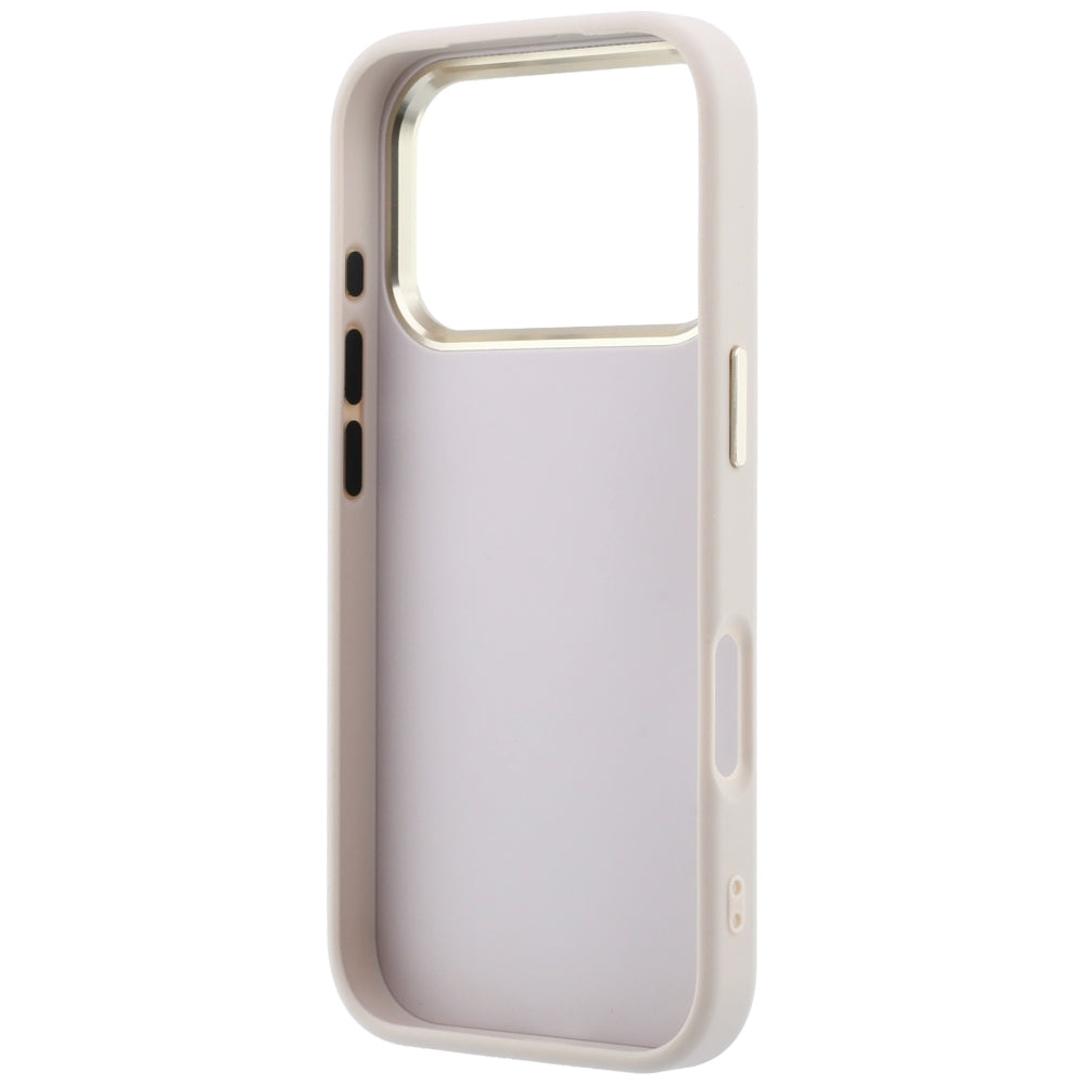 Guess iPhone 17 Pro/iPhone 18 Pro Kuori 4G Strass Logo Vaaleanpunainen