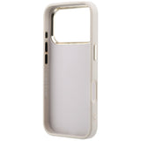 Guess iPhone 17 Pro/iPhone 18 Pro Kuori 4G Resin Logo Vaaleanpunainen