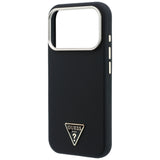 Guess iPhone 17 Pro/iPhone 18 Pro Kuori Kevlar-kolmio-logo Musta