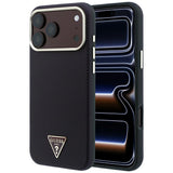 Guess iPhone 17 Pro/iPhone 18 Pro Kuori Kevlar kolmio-logo viininpunainen