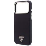 Guess iPhone 17 Pro/iPhone 18 Pro Kuori Kevlar kolmio-logo viininpunainen