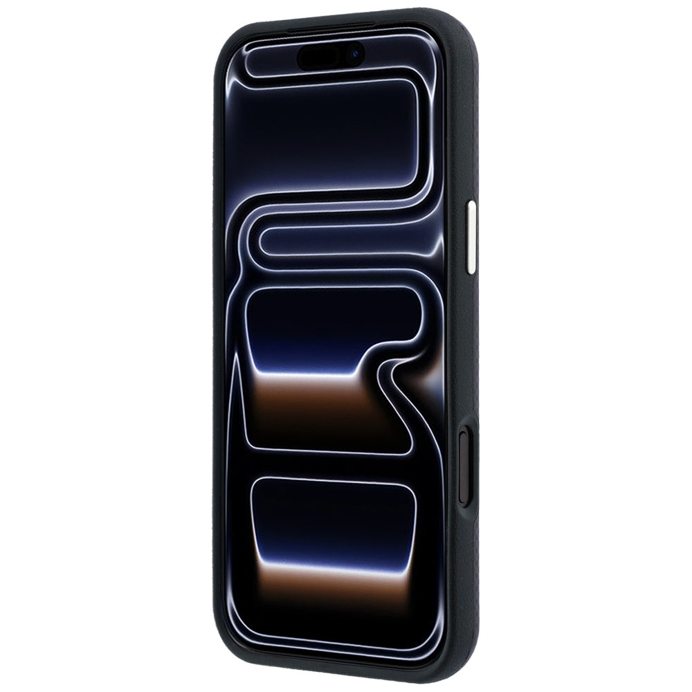 Guess iPhone 17 Pro Max/iPhone 18 Pro Max Kuori Kevlar Triangle Logo Viininpunainen