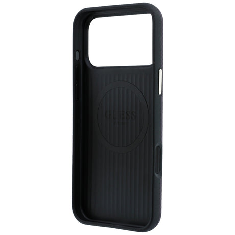 Guess iPhone 17 Pro Max/iPhone 18 Pro Max Kuori Kevlar Triangle Logo Viininpunainen