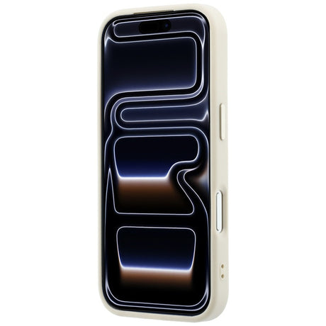 Guess iPhone 17 Pro Max/iPhone 18 Pro Max Kuori Saffiano 4G Classic Logo Beige