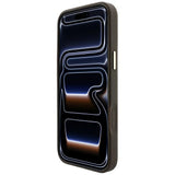 Guess iPhone 17 Pro Max/iPhone 18 Pro Max Kuori 4G Stripe Classic Logos Ruskea