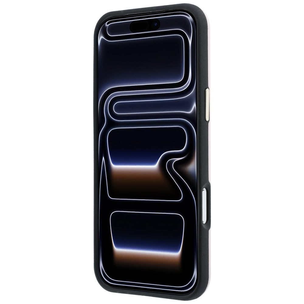 Guess iPhone 17 Pro/iPhone 18 Pro Kuori Perforated 4G Gold Logo Vaaleanpunainen