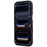 Guess iPhone 17 Pro/iPhone 18 Pro Kuori Rei'itetty 4G Kultainen logo Viininpunainen