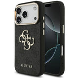 Guess iPhone 17 Pro/iPhone 18 Pro Kuori 4G Classic Logo Musta